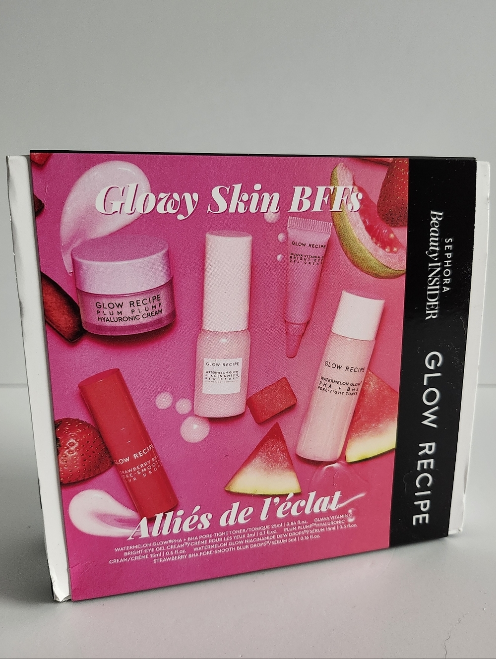 Glow Recipe Pink Glowy Skin BFFs Travel Skincare Set